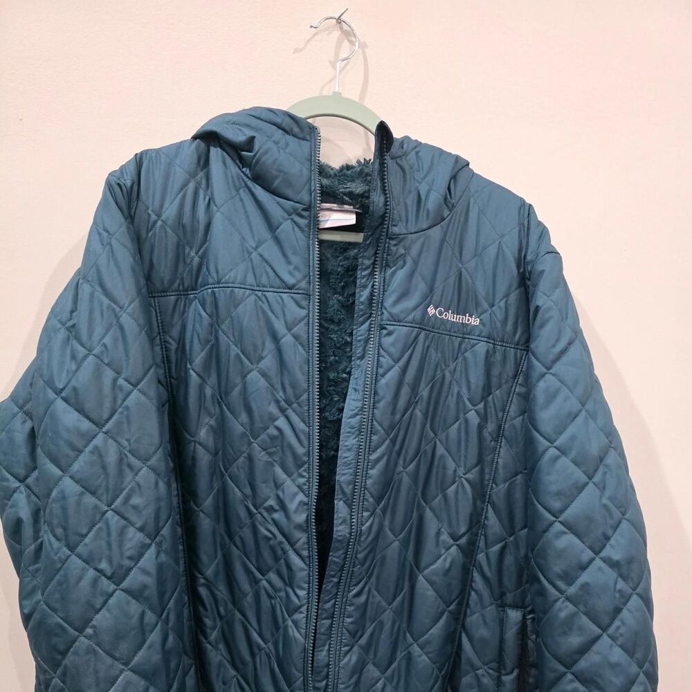 Columbia-sportswear Women's Blue and Green Jacket